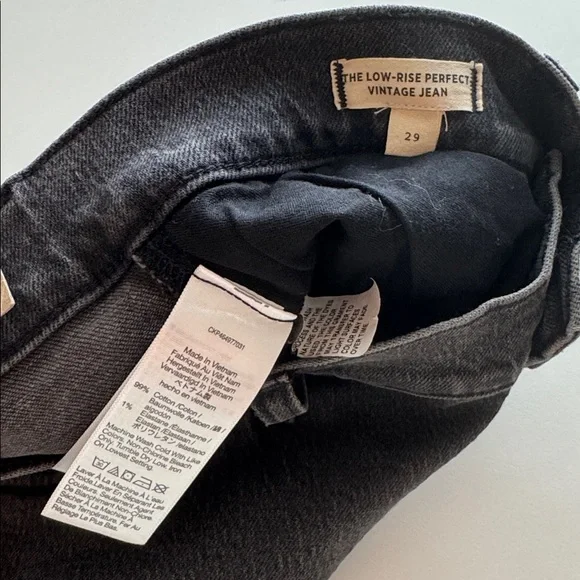 Madewell The Low-Rise Perfect Vintage Jean - Picture 14 of 15